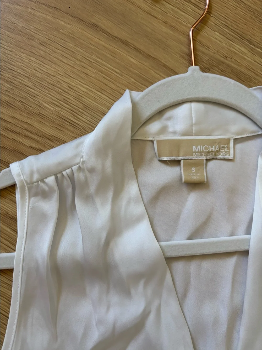 Michael Kors sleeveless wrap